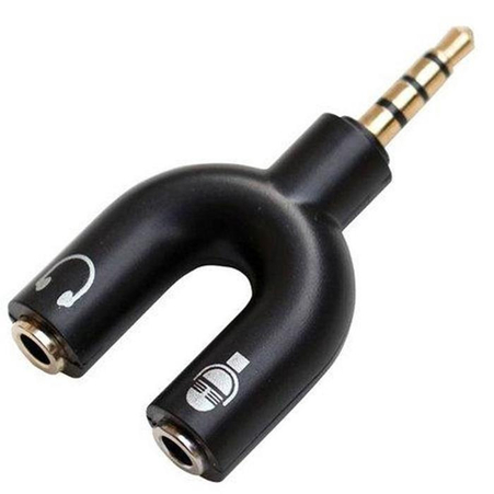 Adaptador P3/P2 Fone Microfone Headset xTrad KP 20893
