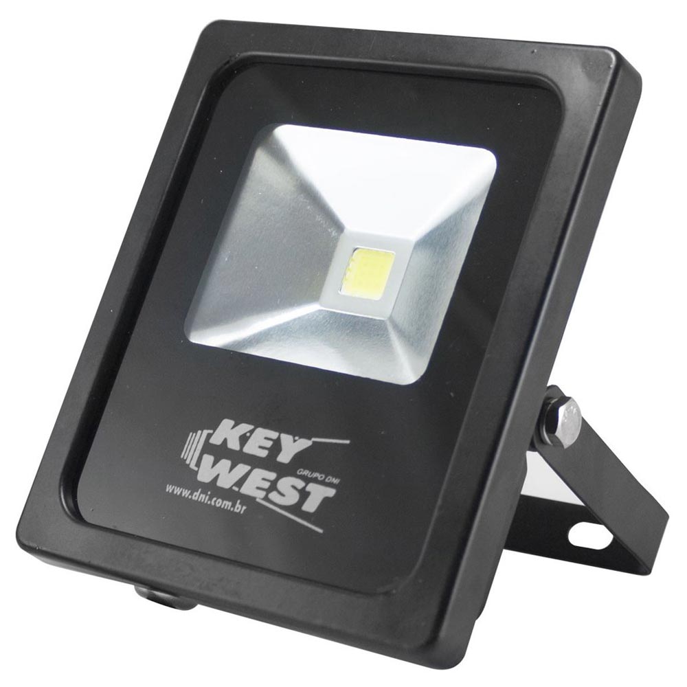 Refletor Super Led Slim Luz Branca Key West 30W Bivolt