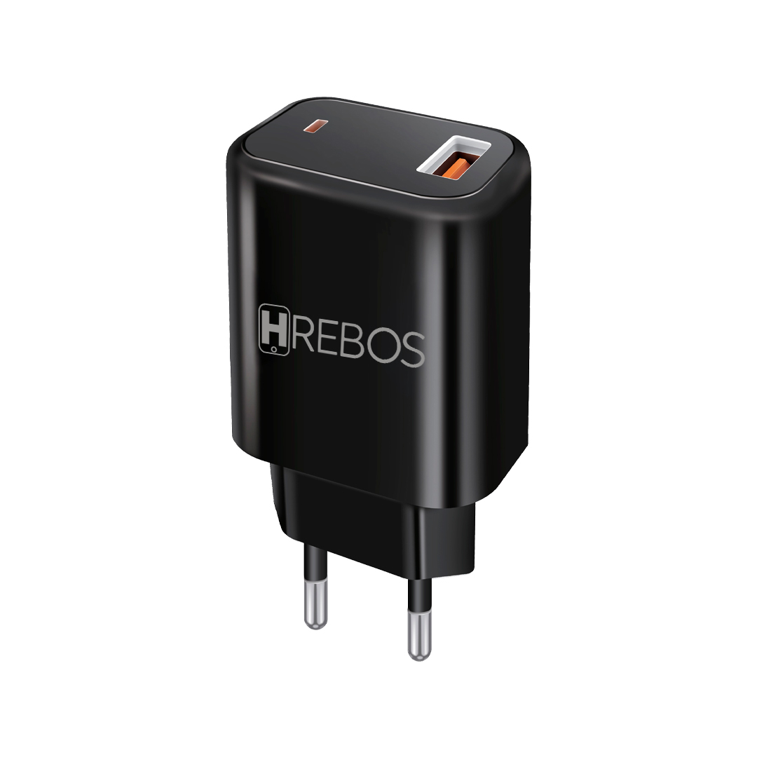 Carregador de Parede 3.1A Bivolt com 1 Entrada USB Hrebos