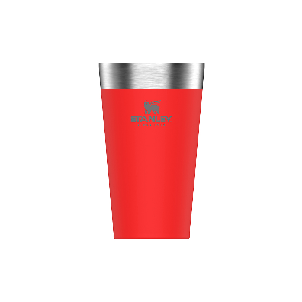 Copo Térmico de Cerveja Inox Vermelho sem Tampa Stanley 473ml