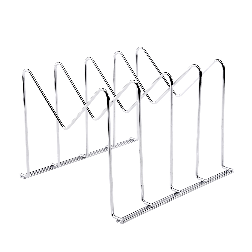 Organizador de Arm&aacute;rio para Frigideiras e Formas em A&ccedil;o Cromado Future 31,5cm