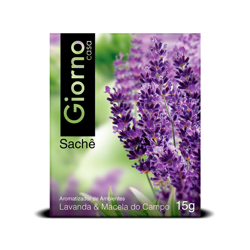 Sach&ecirc; Perfumado Aromatizador Lavanda Giorno 15g