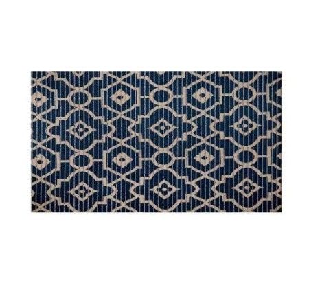 Tapete Passadeira de Cozinha Tropical Arabesco Kapazi 65cm x 1m