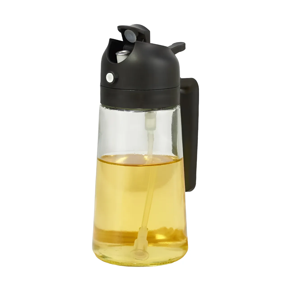 Porta &Oacute;leo de Vidro Pulverizador 470ml Rio Tijucas