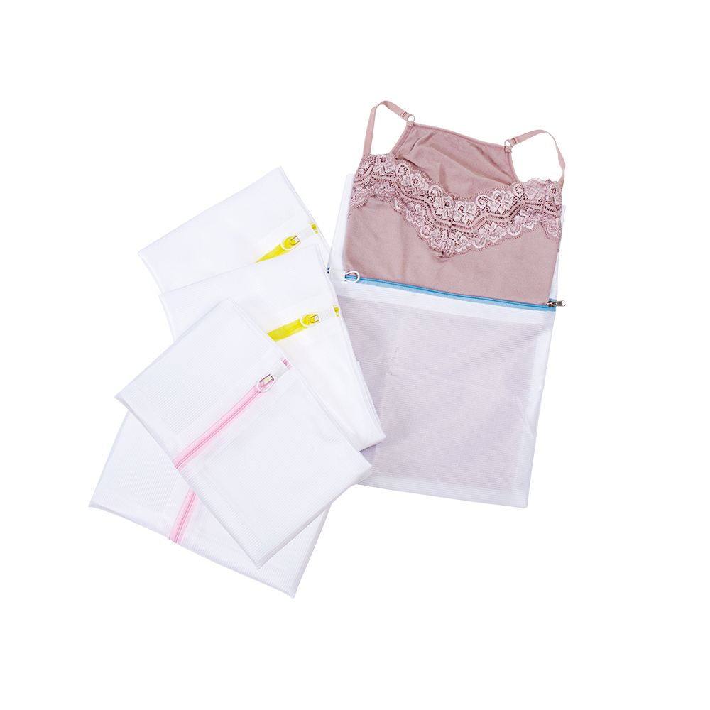 Kit Saco de Lavar Roupa Poliéster Okazaki 5 Peças