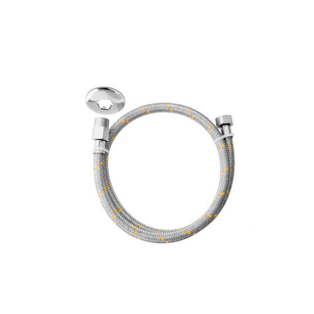 Engate Flexível em Inox para Gás MXF Blukit 1,20m
