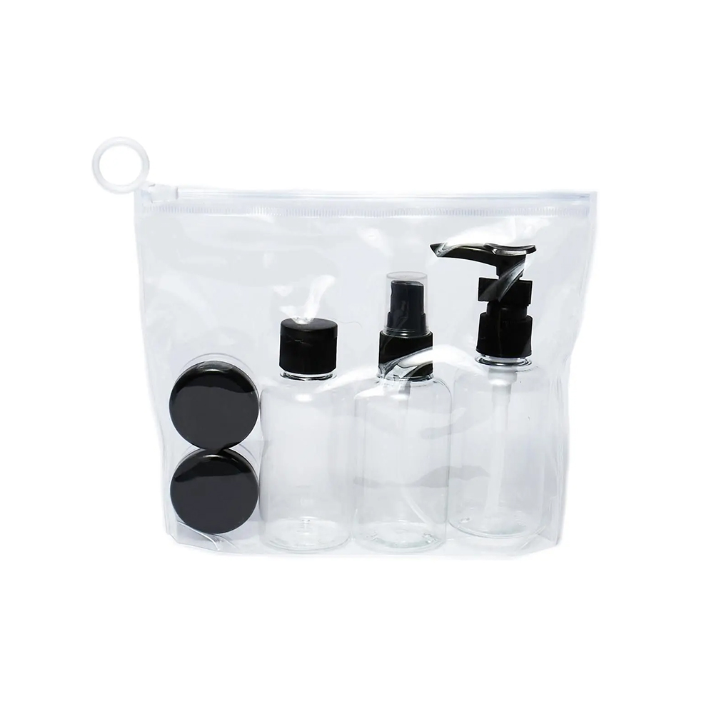Kit de Frascos para Viagem Qualis 5 Peças
