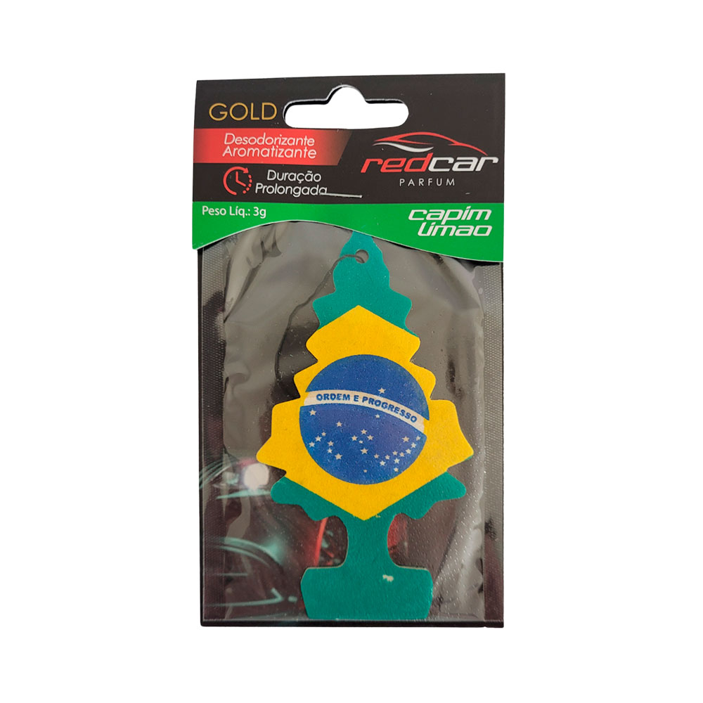 Aromatizante Automotivo Redcar Capim Limão Amazônia Aromas 3g