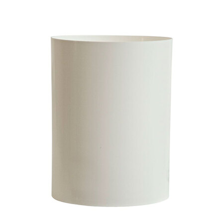 Cesto de Lixo de Plástico Branco Bralimpia 14L
