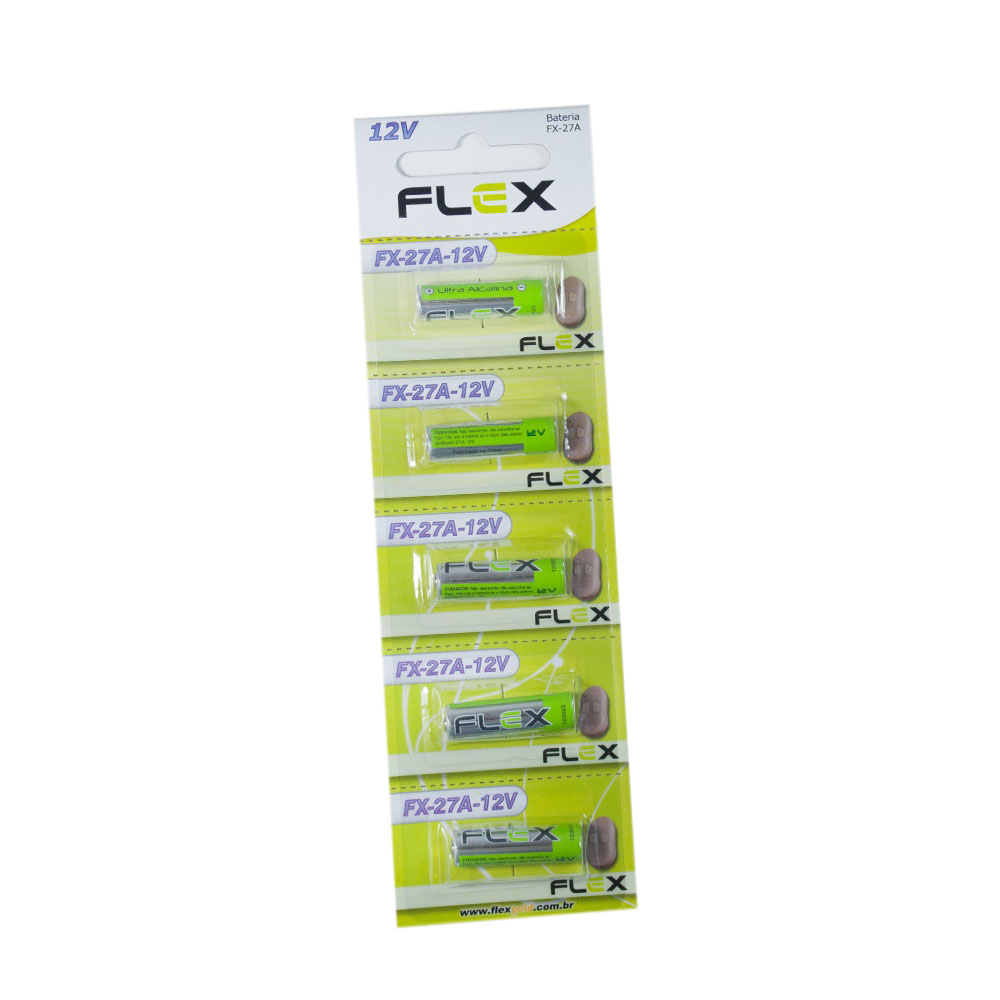 Bateria Alcalina 12V 27A Flex 1 Unidade