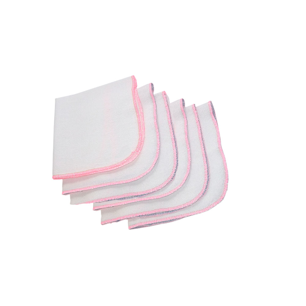 Pano de Pia Algod&atilde;o Ouro Branco 6 panos