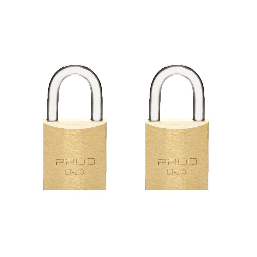 Cadeado de Latão Pado 20mm 2 Peças