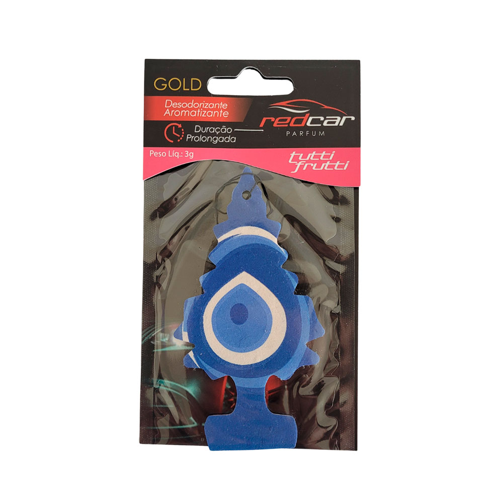 Aromatizante Automotivo Redcar Tutti Frutti Amazônia Aromas 3g