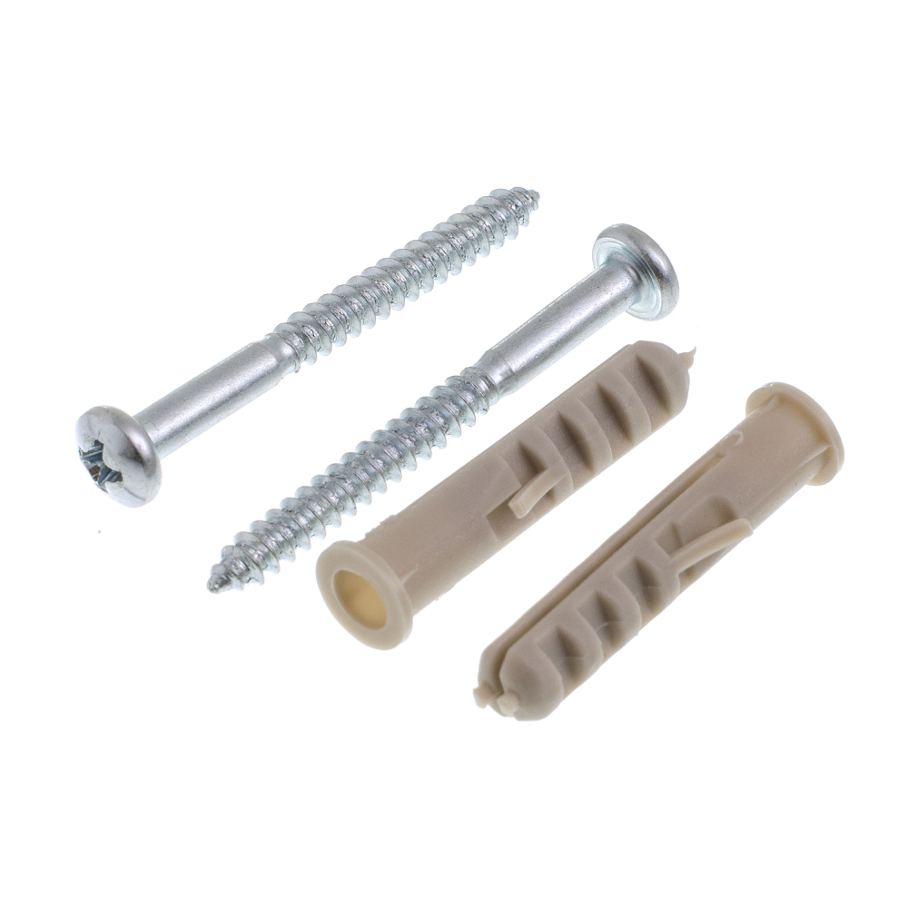 Bucha de Fixação em Nylon com Parafuso Philips 6mm Bemfixa 10 unidades
