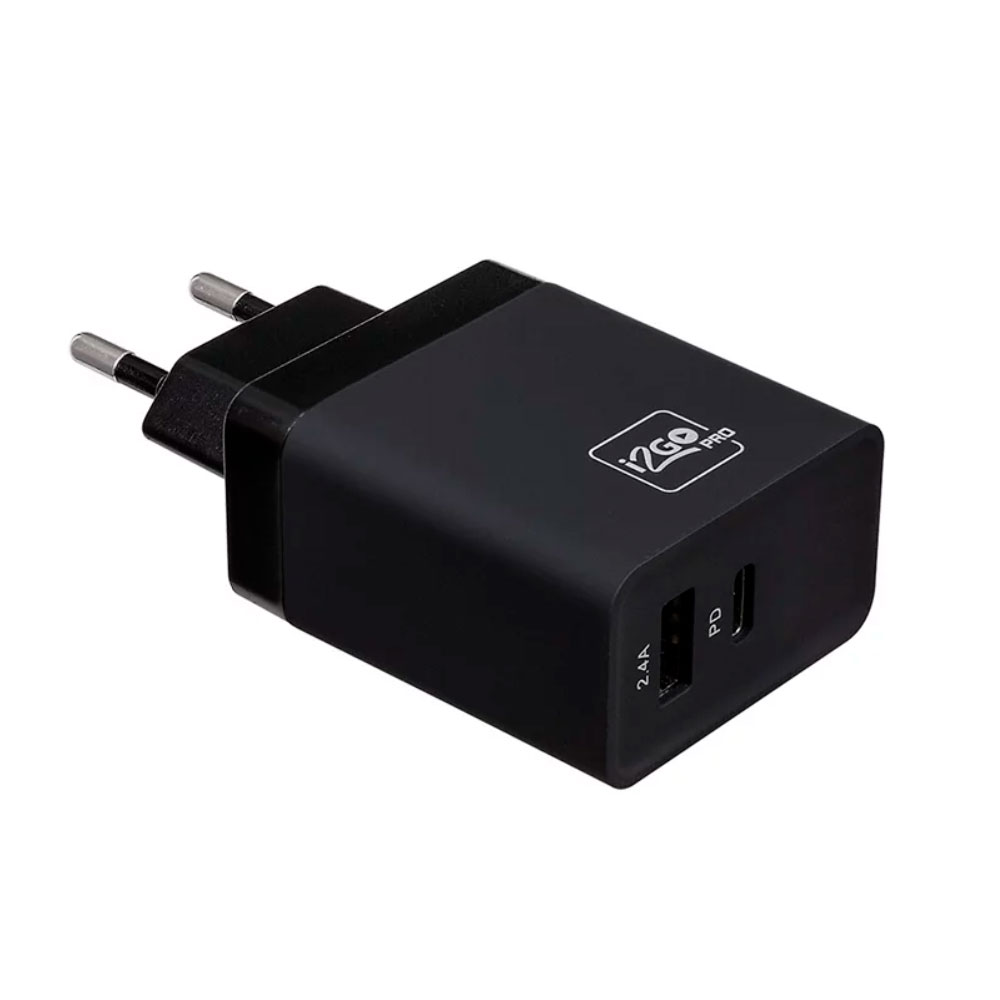 Carregador de Parede Power Delivery USB/USB-C I2GO Bivolt
