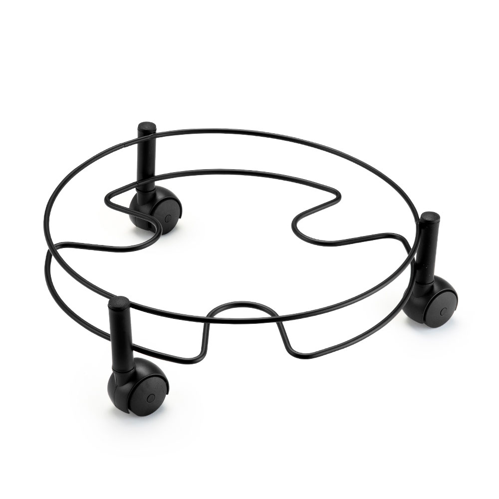 Suporte Multiuso de Aço Preto Arthi 30cm