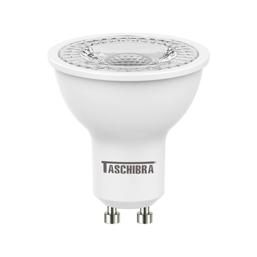 Lâmpada de Led Dicróica Branca Taschibra 4,9W Bivolt