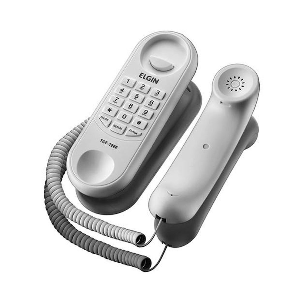 Telefone com Fio TCF1000 Branco Elgin