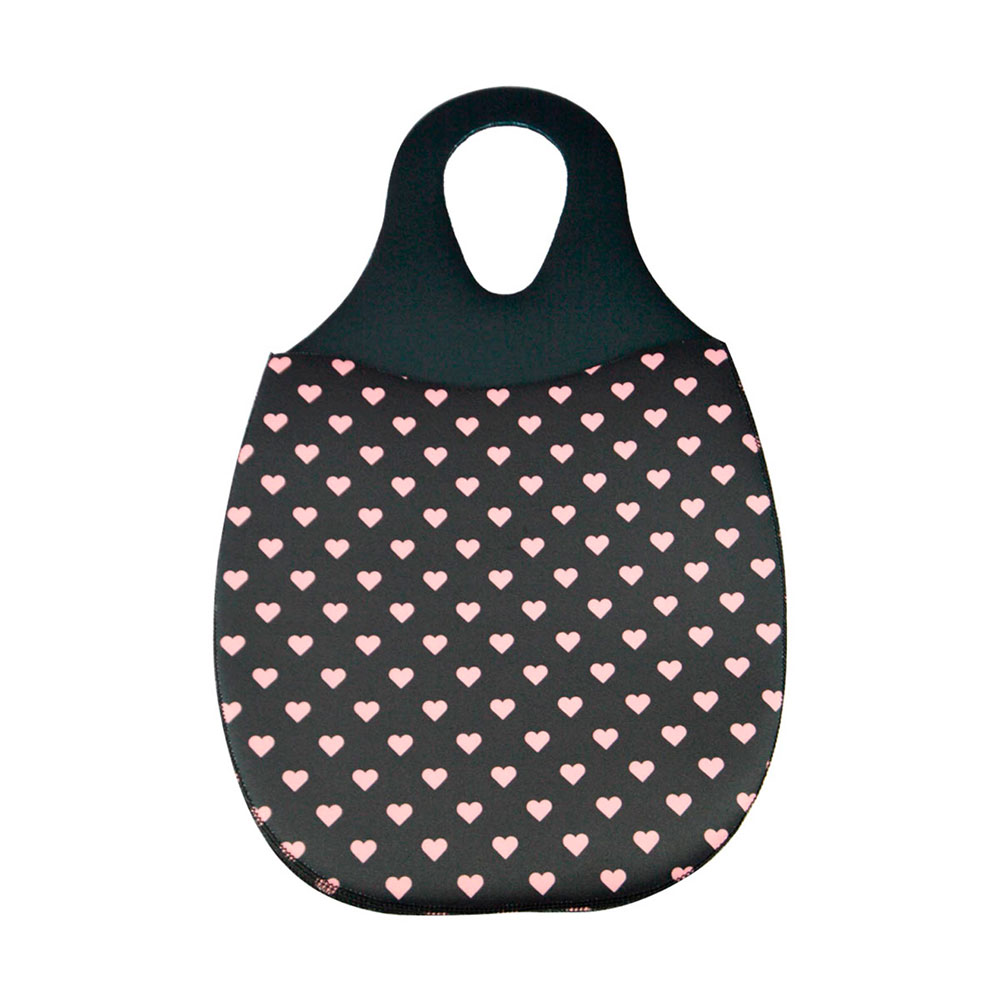 Lixeira para Carro Neoprene Coração Reliza 20x31cm