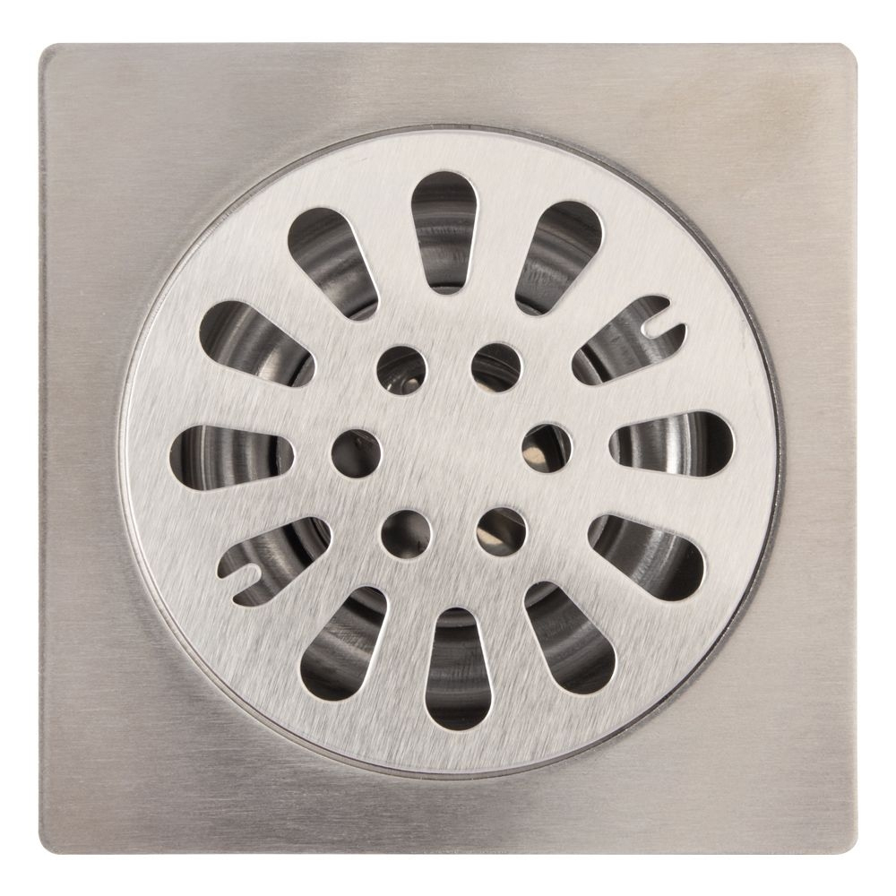 Protetor de Ralo Desodorizador Inox 9,9x9,9x2,5cm Hutz