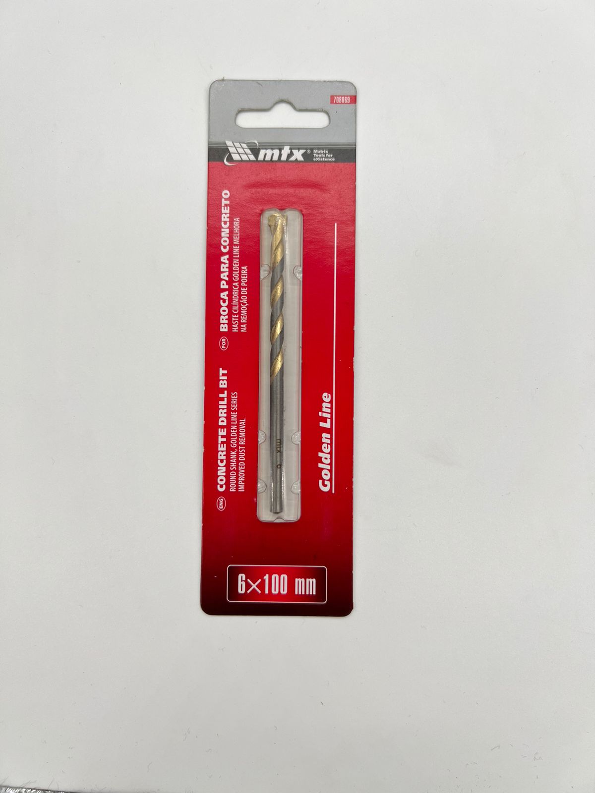 Broca para Concreto 6x100mm MTX