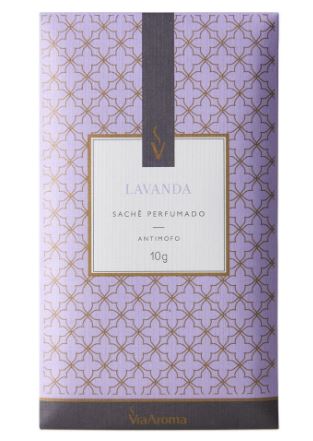 Sachê Perfumado Lavanda 10g Via Aroma