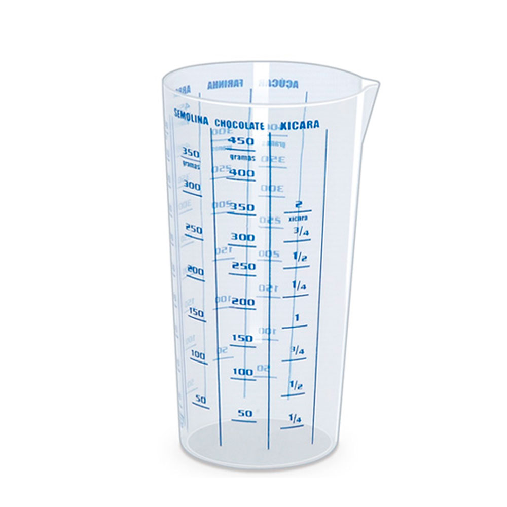 Copo Medidor de Plástico Injetemp 500ml
