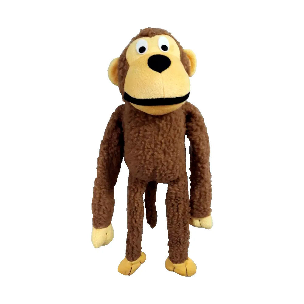 Brinquedo para Cães Macaco de Pelúcia Chalesco