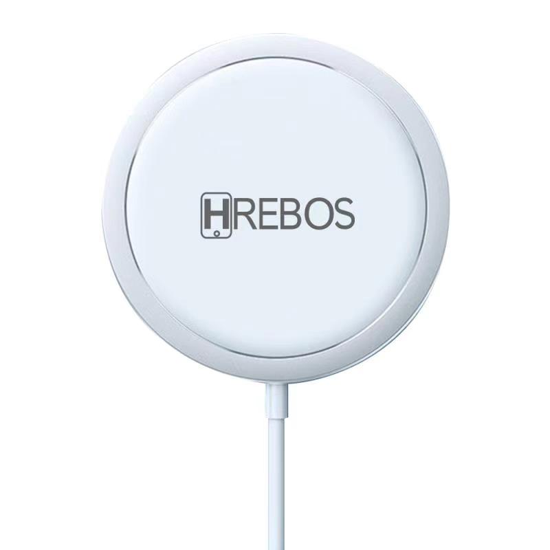 Carregador Wireless Indução 15W Hrebos