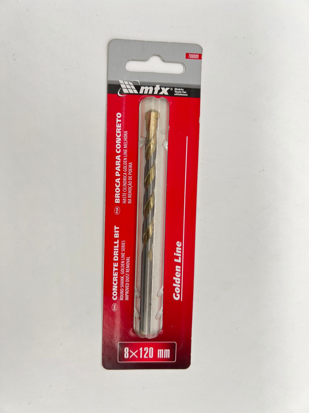 Broca para Concreto 8x120mm MTX