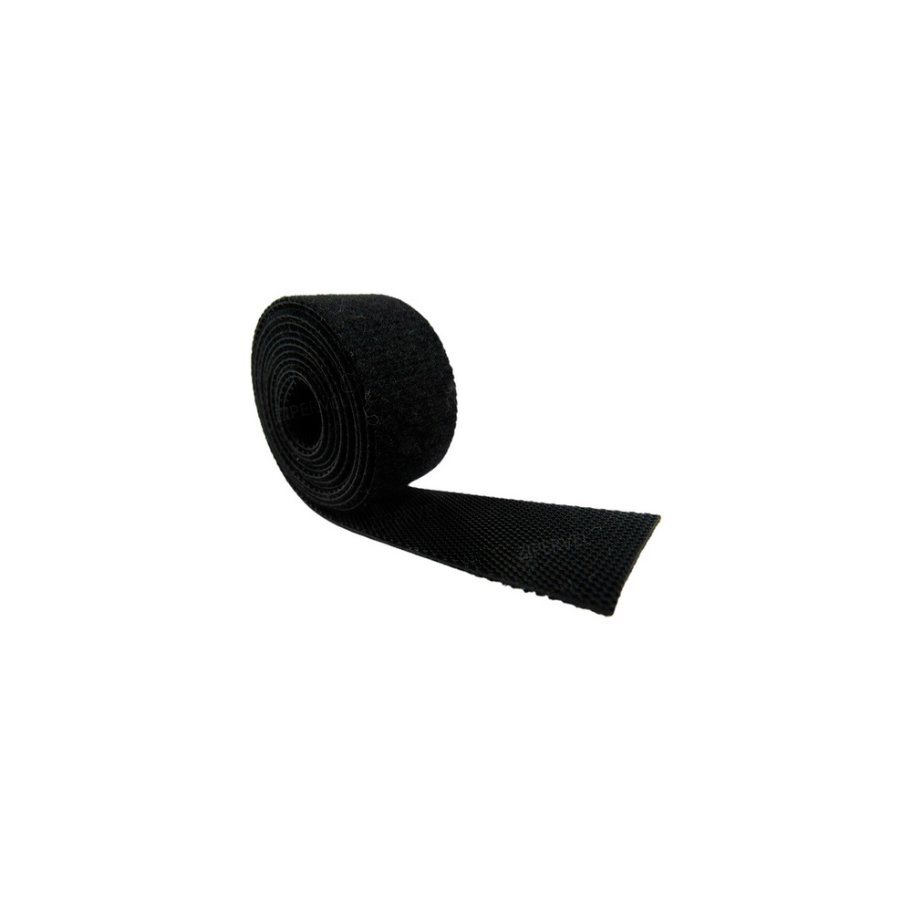 Fecho de Contato Dupla Face Foxmix 25mmx1m Preto