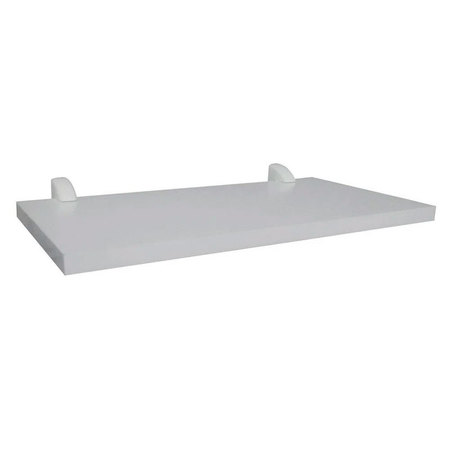 Prateleira MDP Branca com Suporte Tucano Metaltru 25x115cm