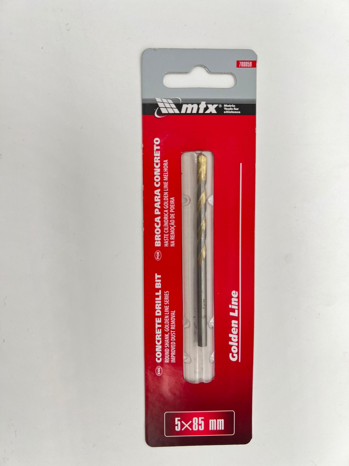 Broca para Concreto 5x85mm MTX