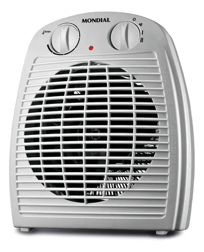 Aquecedor de Ar Portátil Branco Mondial 1800W - 127V
