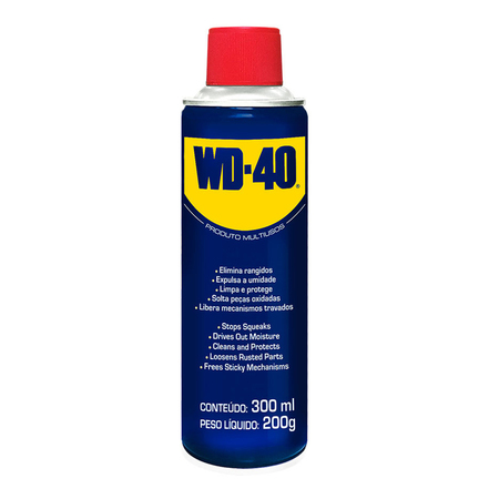 Lubrificante Spray Anticorrosivo Multiuso WD-40 - 300ml