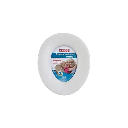 Assento Sanitário Infantil sem Tampa Branco Astra