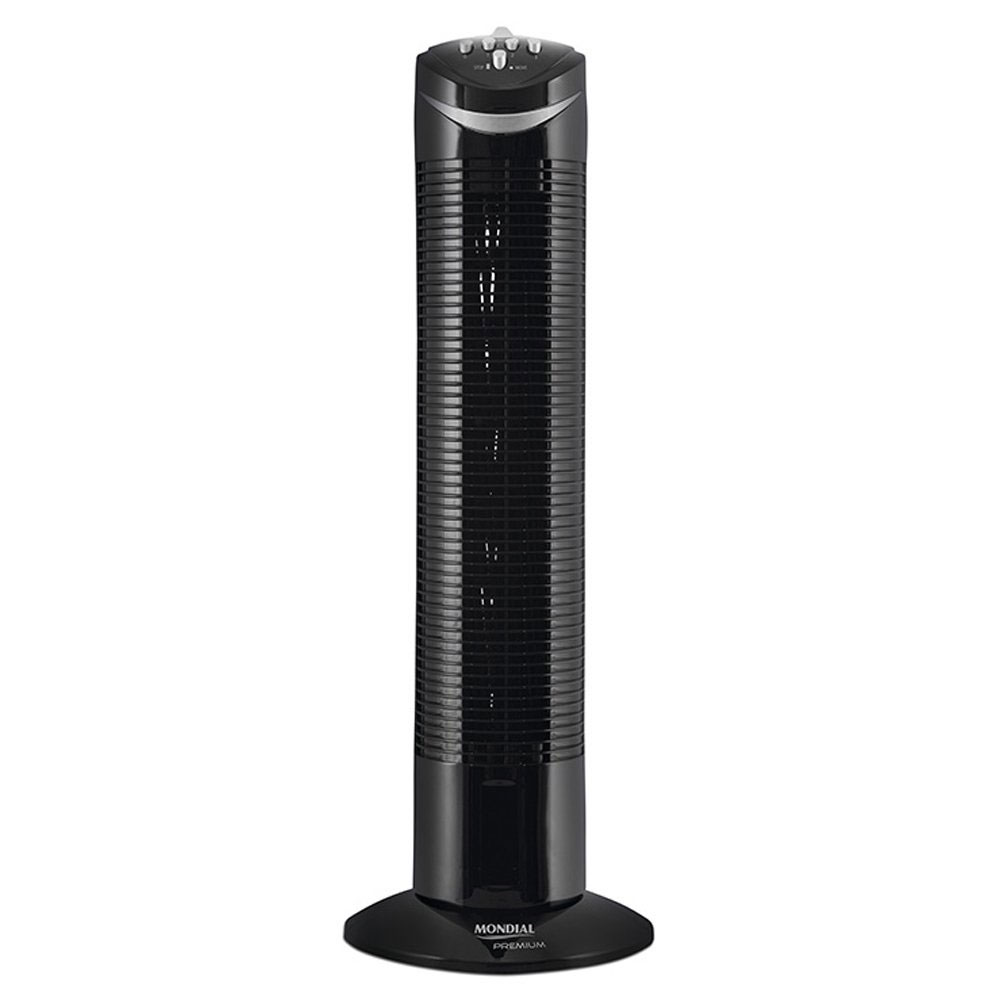 Ventilador de Torre Preto Mondial 127V