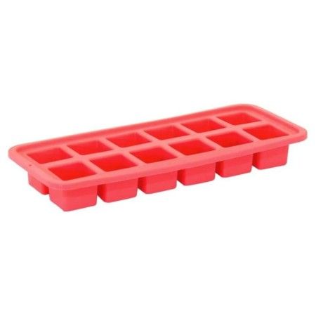 Forma de Gelo em Silicone Vermelho Mimo
