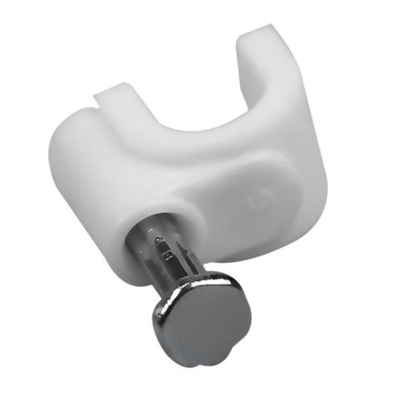 Fixador para Cabo Coaxial 6mm Bemfixa 20 Peças