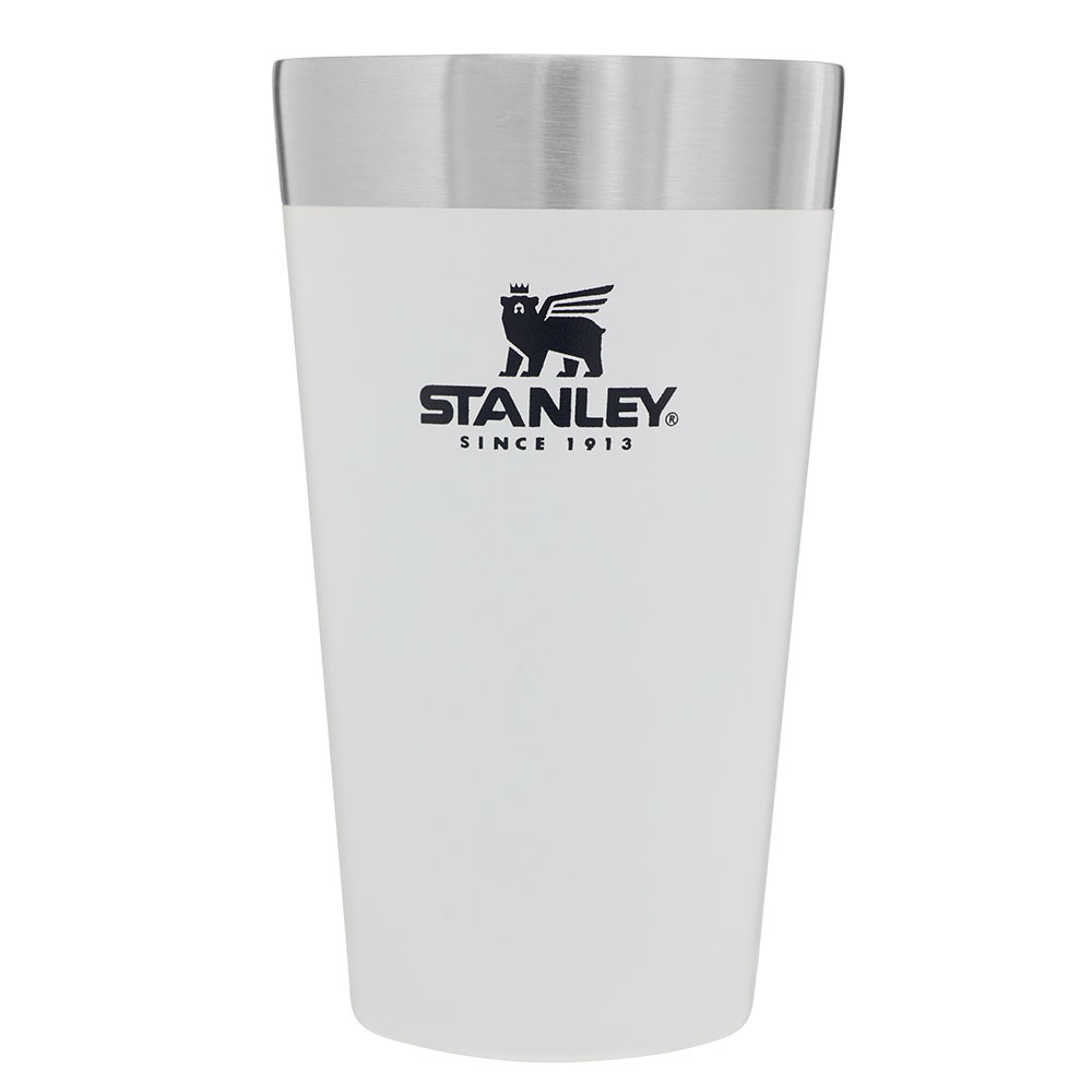 Copo Térmico em Aço Inox sem Tampa Branco Stanley 473ml