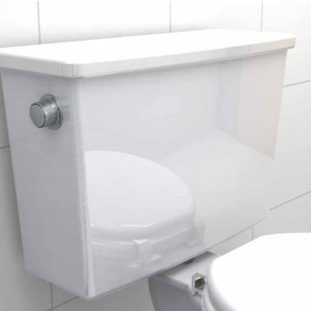 Botao Acionador Lateral Universal Para Caixa Acoplada Sem Botão Blukit