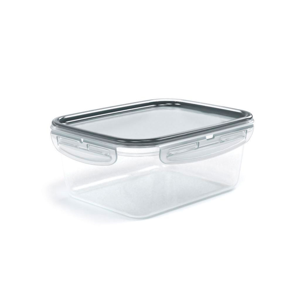 Pote Hermético de Plástico Tampa com Trava Plasútil 400ml