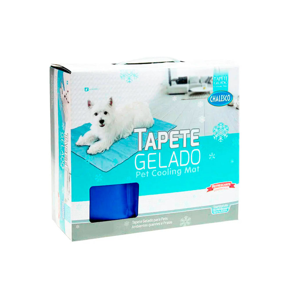 Tapete Gelado para Cães Pet Cooling Mat Chalesco