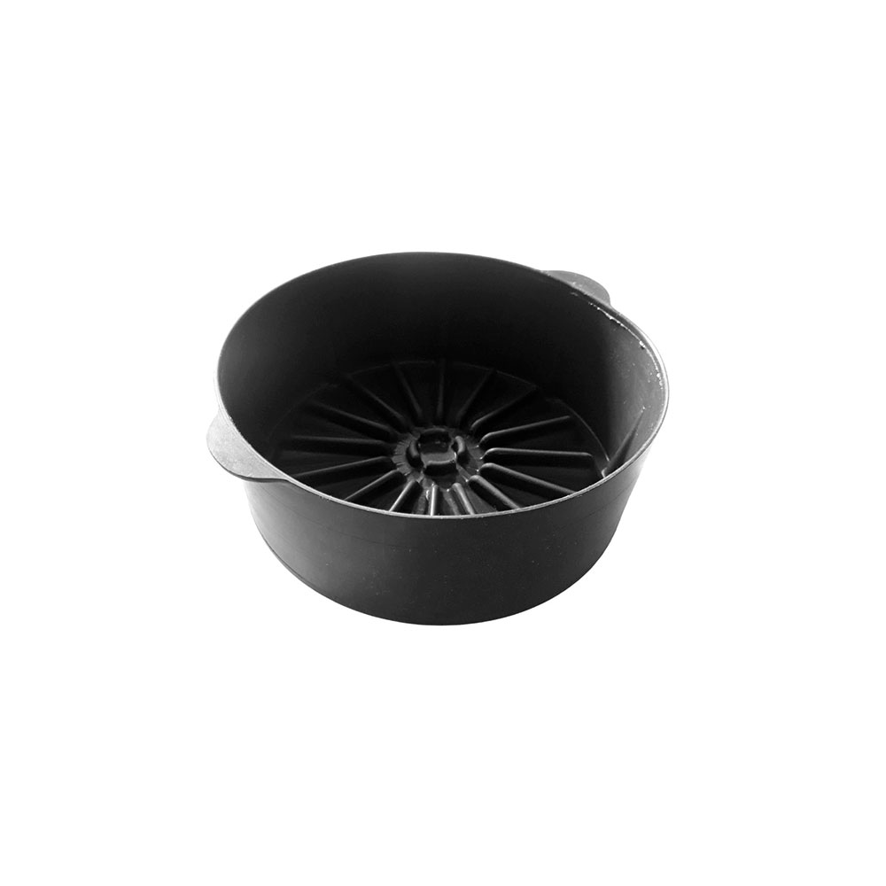 Cesto para Fritadeira Airfryer de Silicone Preto Multiflex
