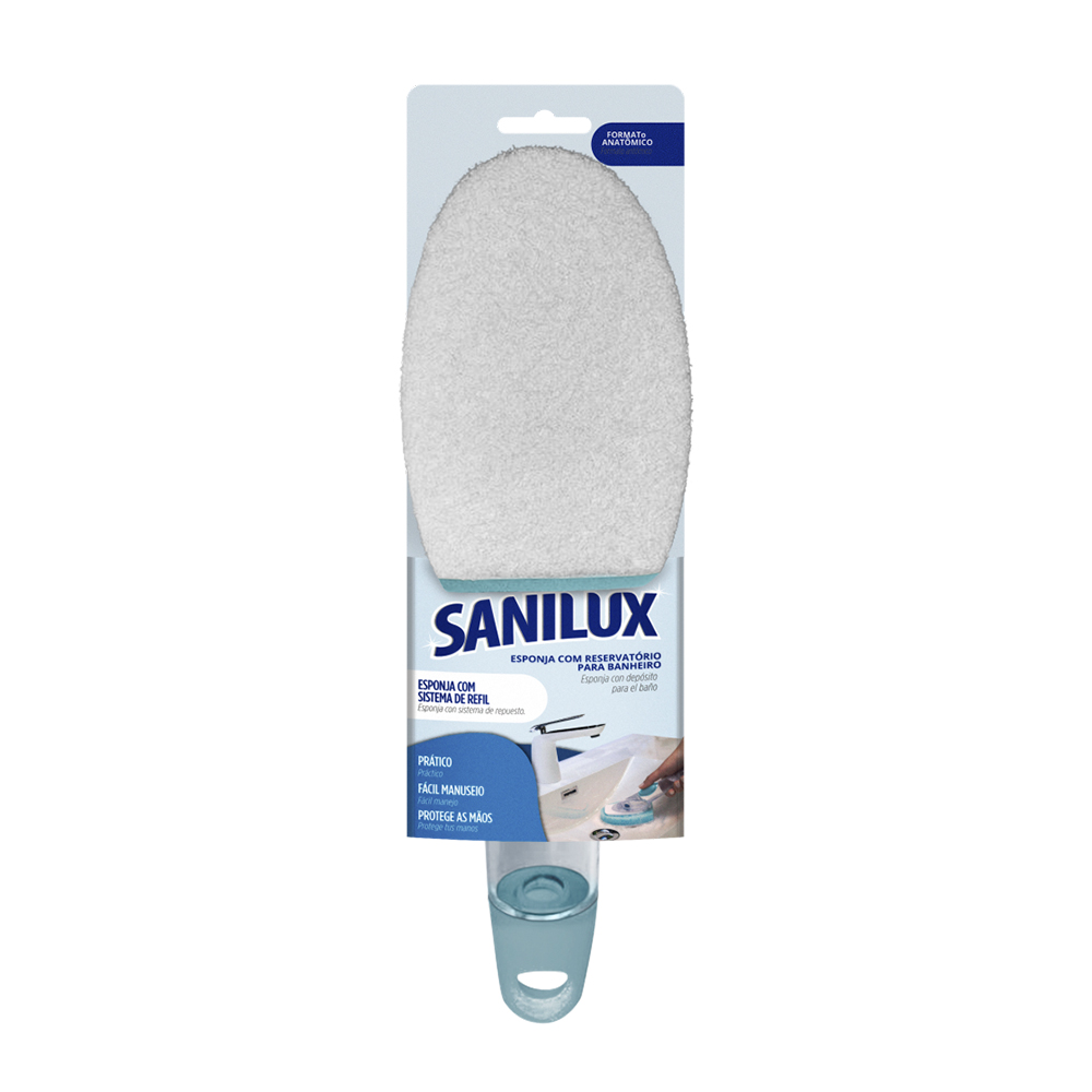 Esponja com Reservat&oacute;rio para Banheiro Sanilux Bettanin