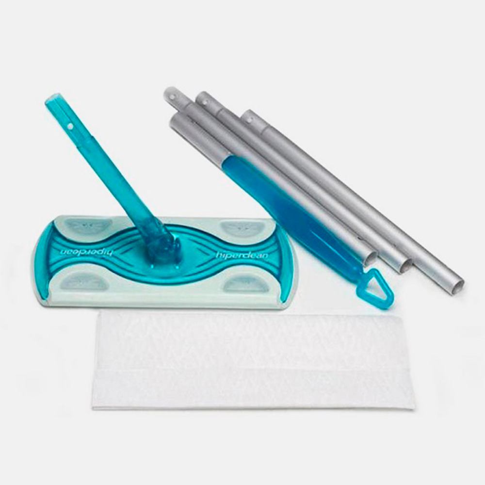 Kit Limpeza Rodo Com Lenço Hiperclean