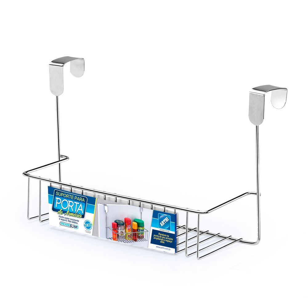 Suporte de Utens&iacute;lios para Porta de Arm&aacute;rios Arthi