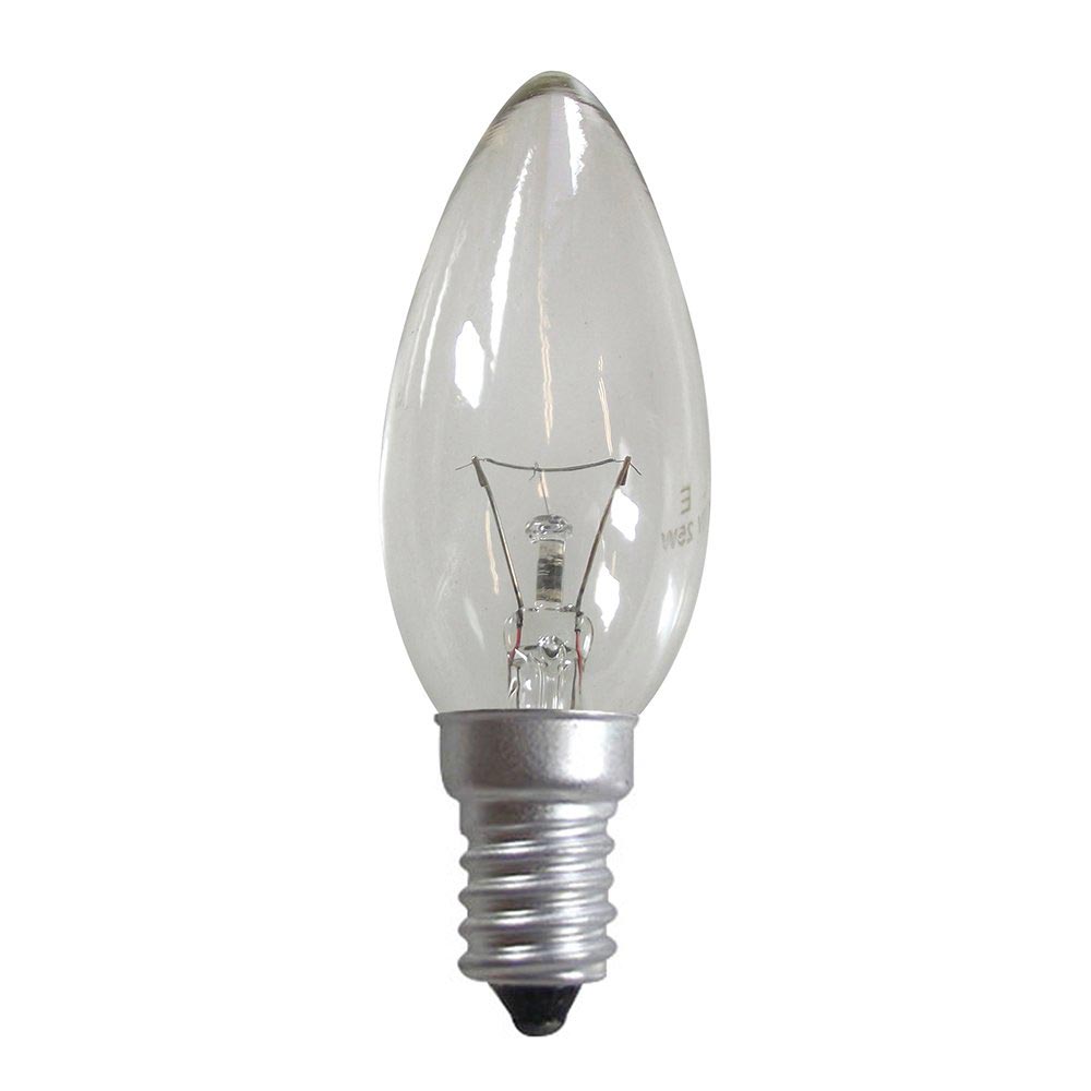 Lâmpada Vela Lisa E12 Clara Sadokin 40W - 127V