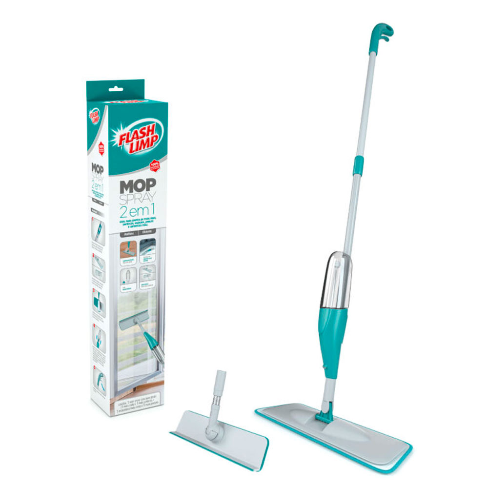 Mop Spray com Reservatório FlashLimp 365ml